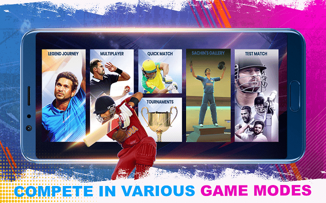 Sachin Saga Pro Cricket Game
