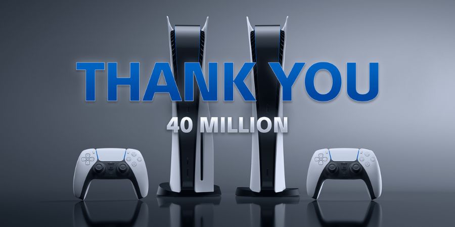 Sony has sold over 40 million PS5 consoles