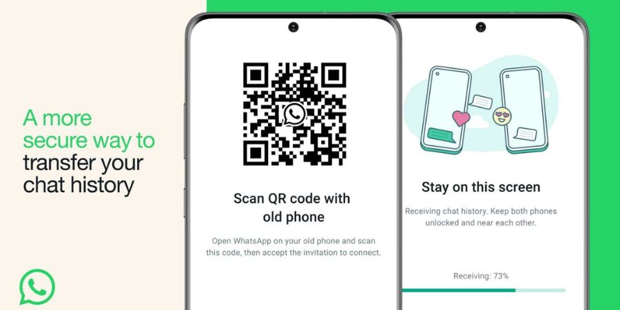 WhatsApp introduces QR code-based chat transfer feature