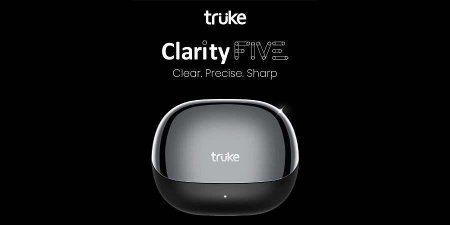 Truke Clarity Five TWS with up to 80 hours of music playback launching soon