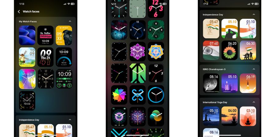 Cultsports watch faces