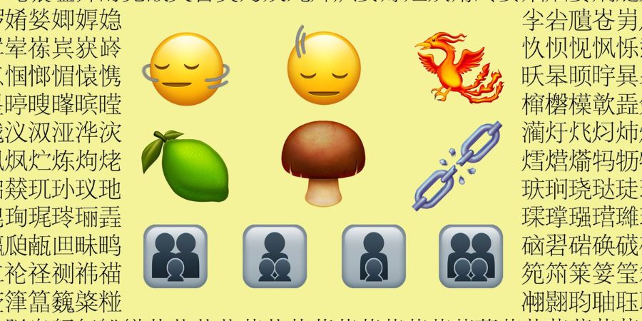 Emoji 15.1 will bring over 118 new emojis