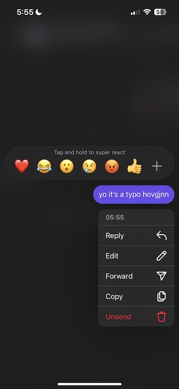 Instagram now lets users edit messages