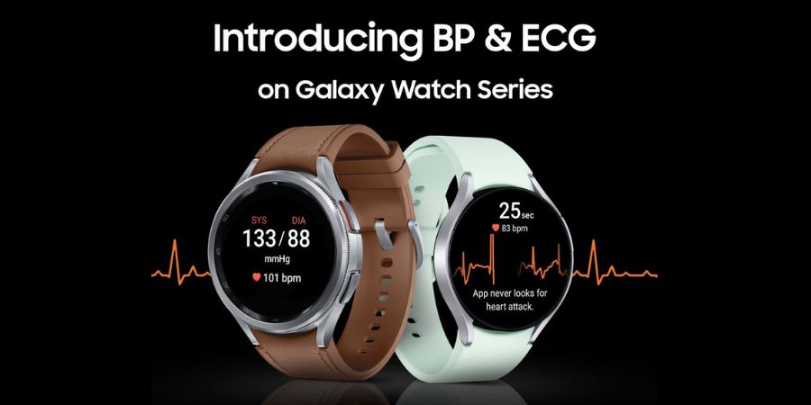 Samsung Galaxy Watches Now Monitor Blood Pressure and ECG in India