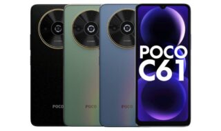 POCO C61 with 6.71-inch 90Hz display, Helio G36 launched in India