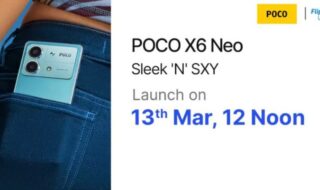 POCO X6 Neo is launching in India on March 13
