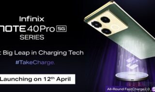 Infinix Note 40 Pro 5G series launching in India on April 12