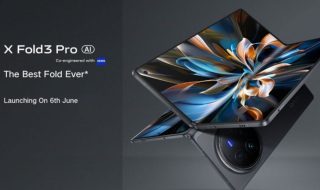 Vivo X Fold3 Pro is launching in India on June 6