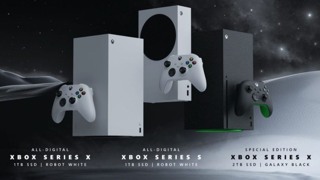 Microsoft Announces 3 New Xbox Series S/X Console Variants
