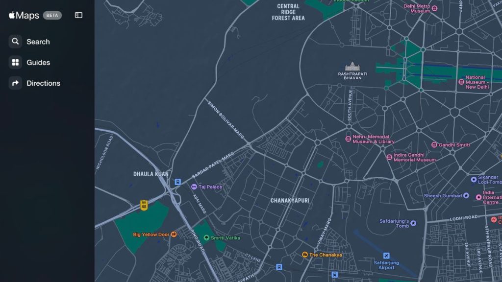 Apple Maps for Web