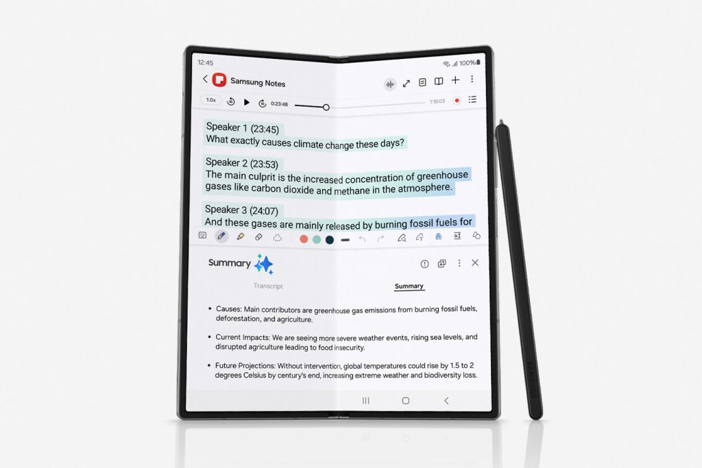 Note Assist5: Samsung Galaxy Z Fold 6