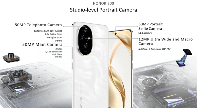HONOR 200 camera