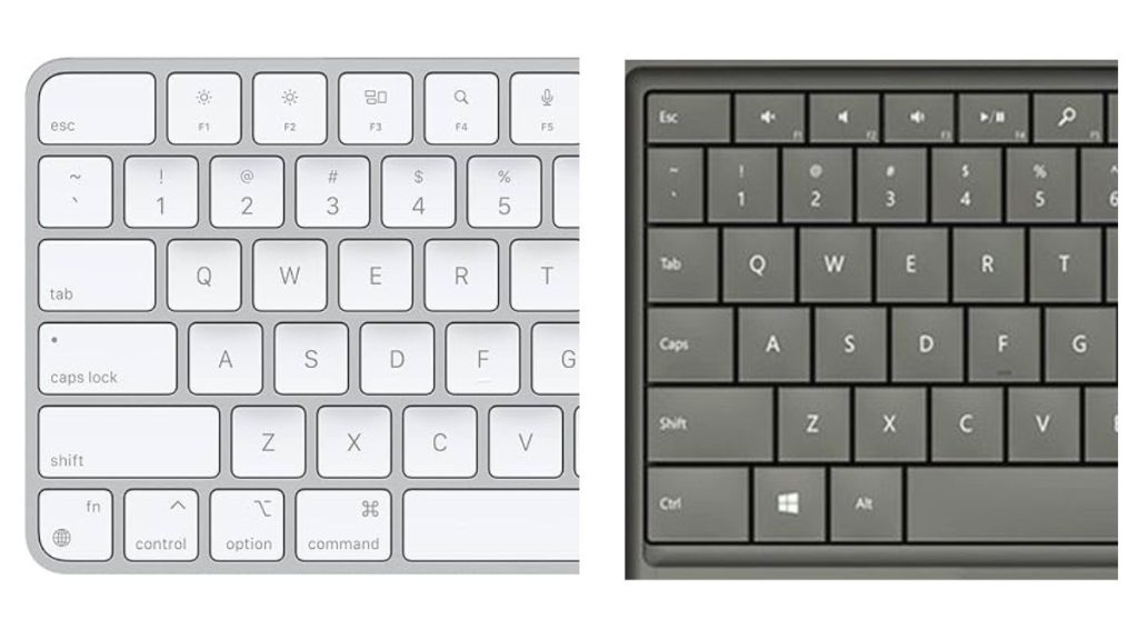 Where is the Option Key on a Windows Keyboard