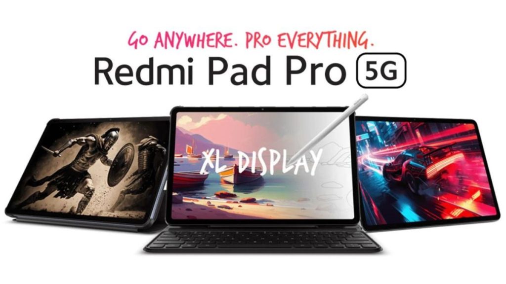 Redmi Pad Pro and Redmi Pad Pro 5G