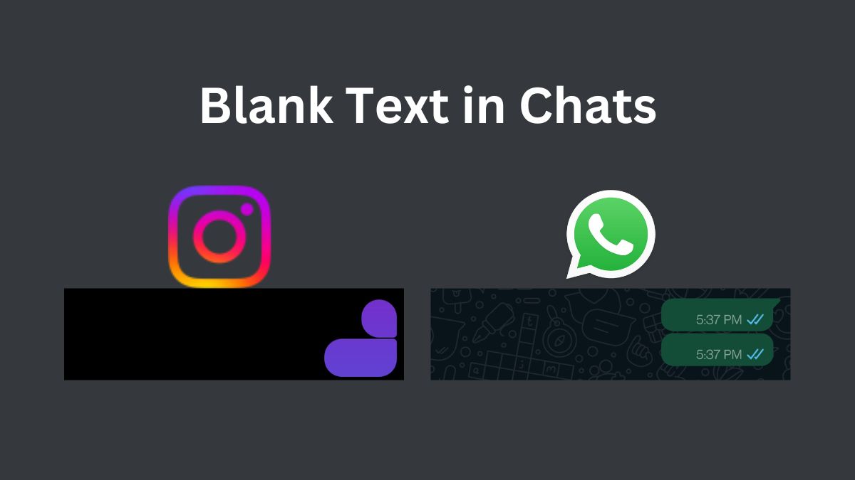How to Send Blank Messages on WhatsApp and Other Messaging Platforms