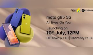 Moto G85 5G is launching in India on July 10
