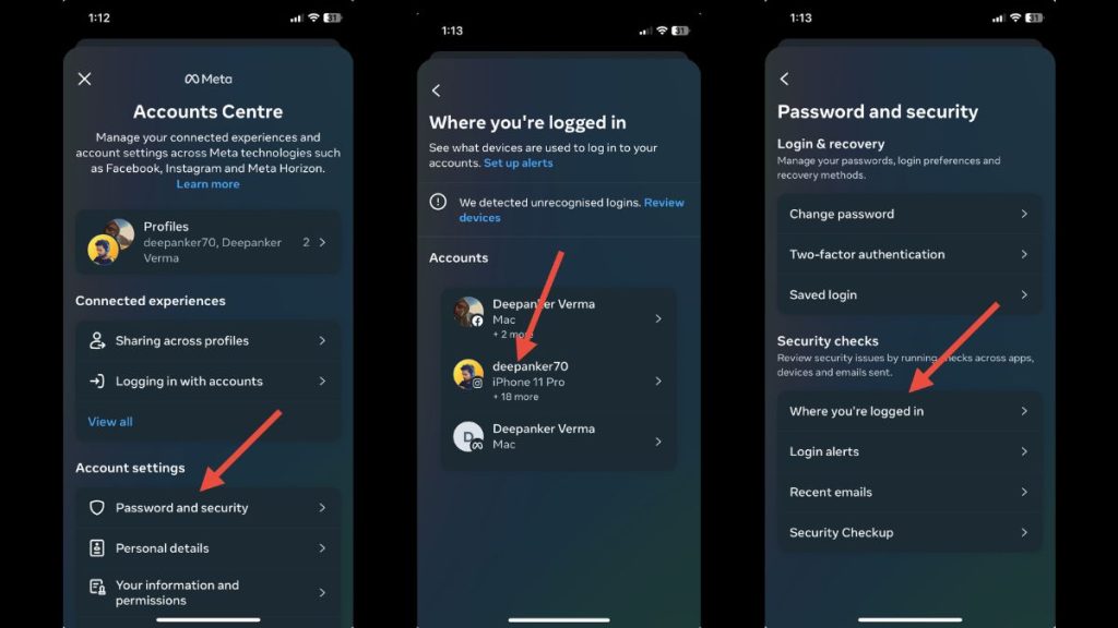 How To Log Out Of Instagram From All Devices