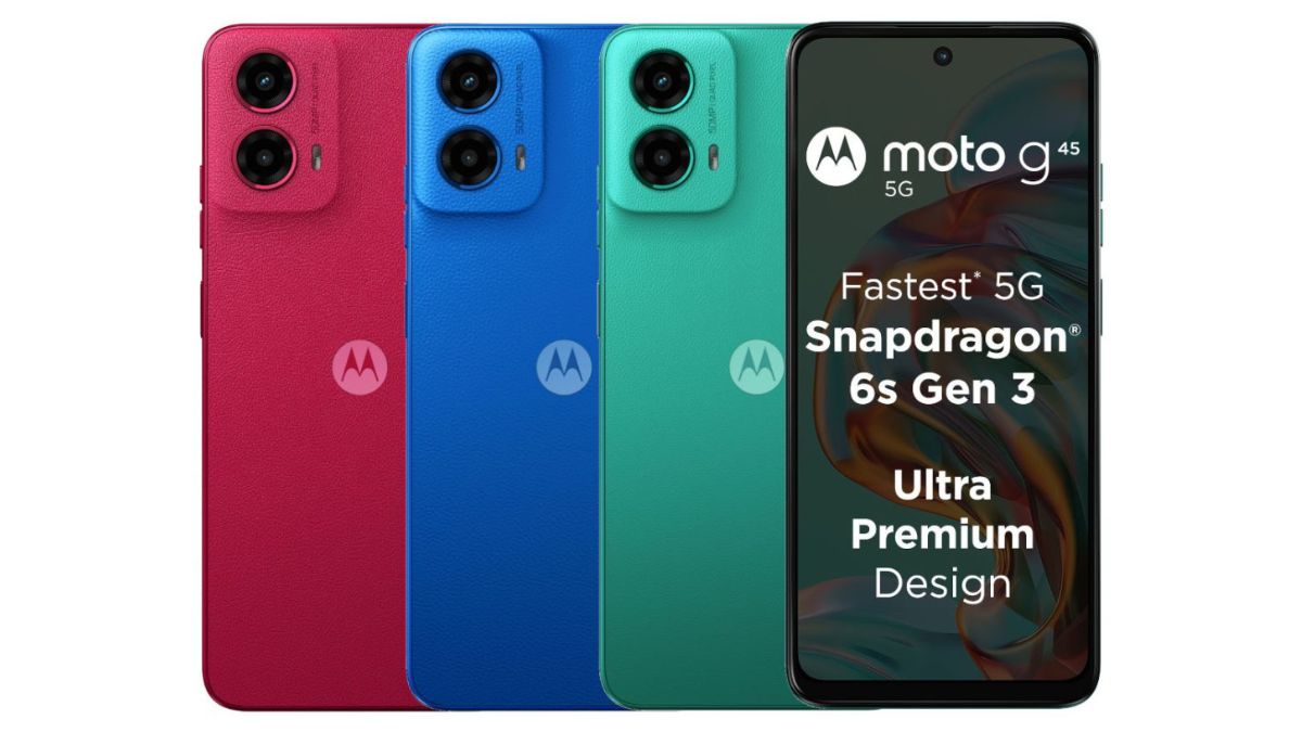 Moto g45 5G with 6.5-inch 120Hz display, Snapdragon 6s Gen 3 launched in India starting at Rs. 10999