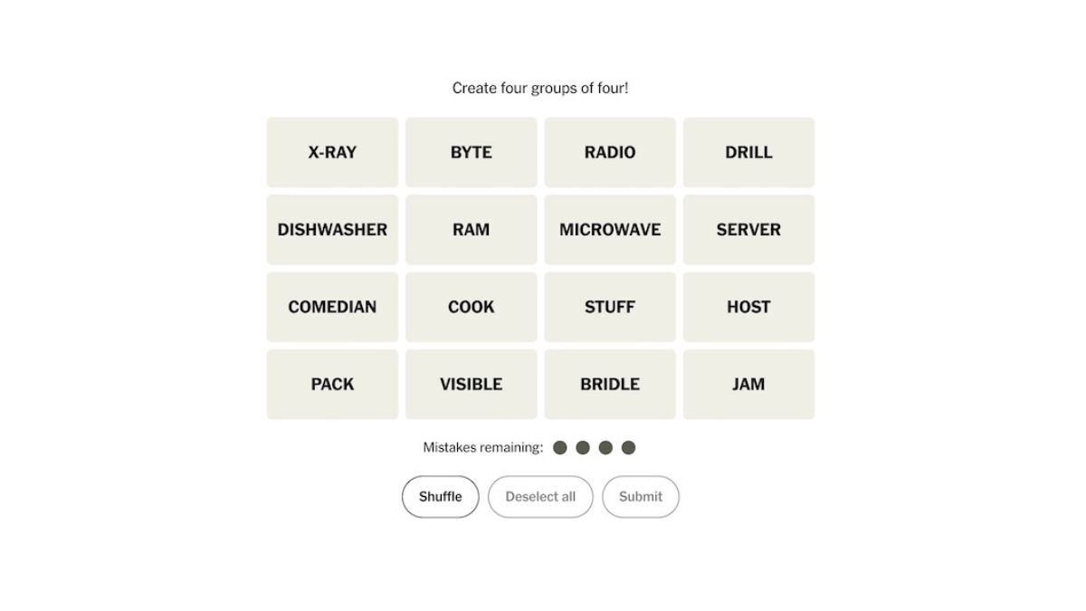 NYT Connections Hints Today: Clues & Answers for March 18, 2025