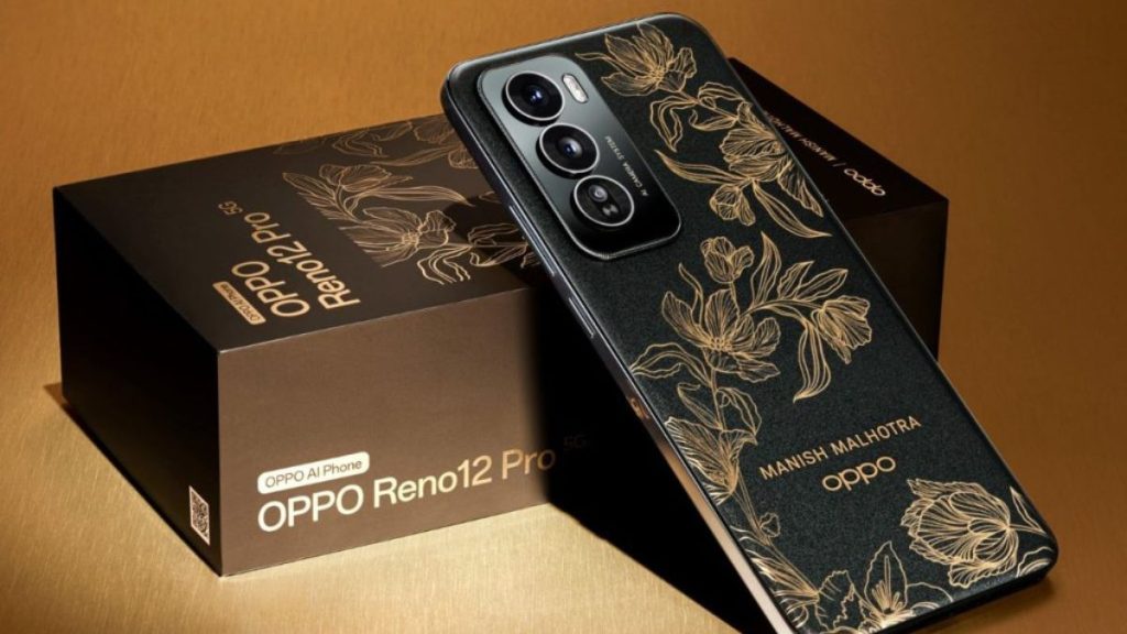 OPPO Reno12 Pro 5G Manish Malhotra Limited Edition