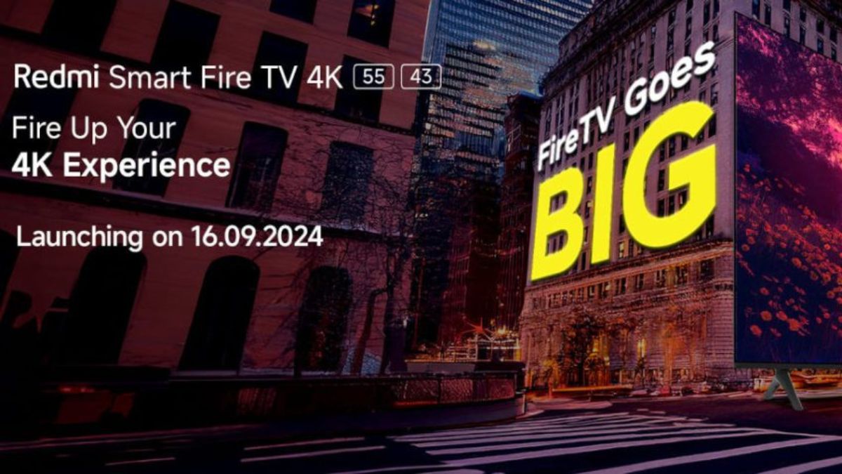 Redmi to launch Smart Fire TV 4K 55″ and 43″ in India on September 16