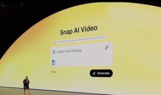 Snap introduces an AI video-generation tool