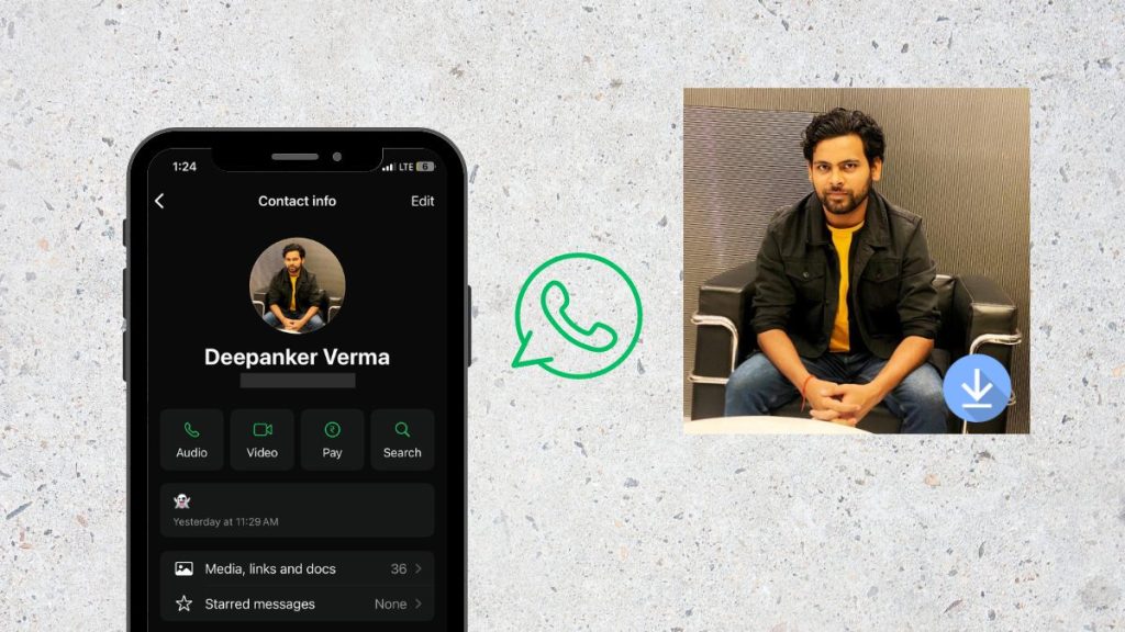WhatsApp Profile picture download