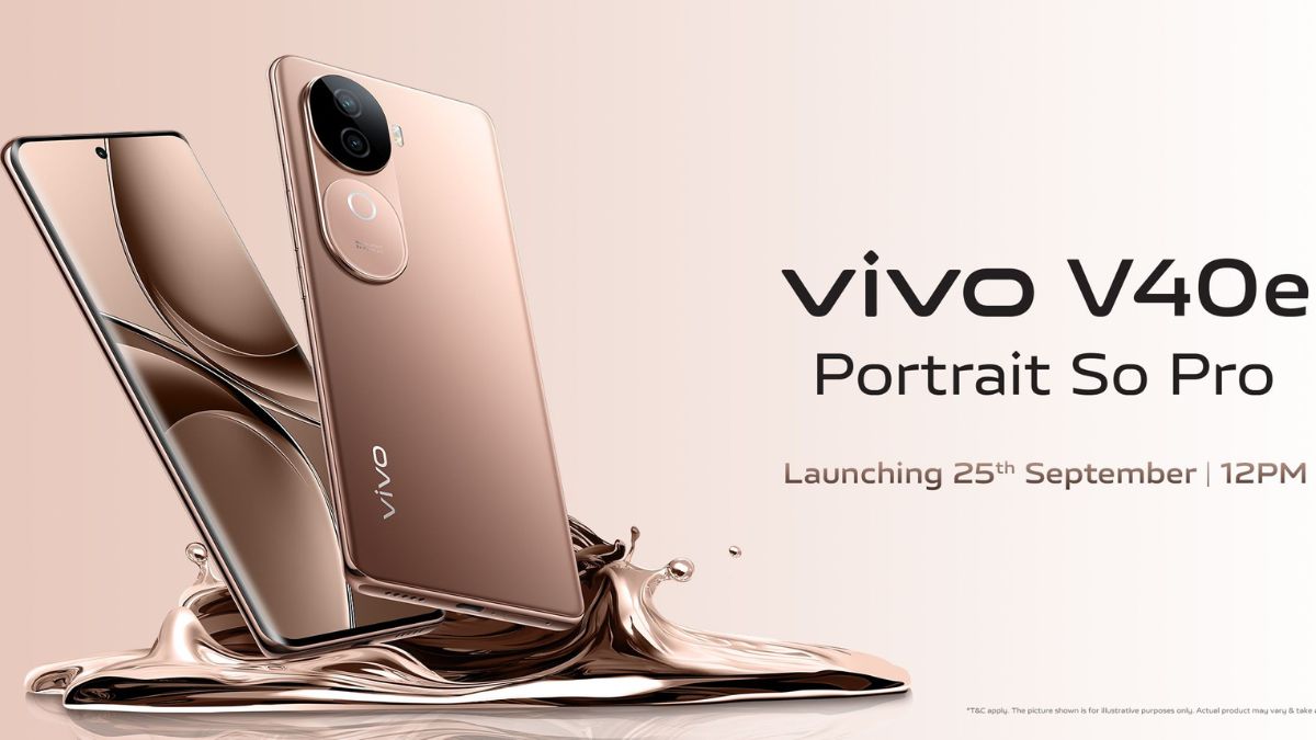 Vivo V40e is launching in India on September 25th