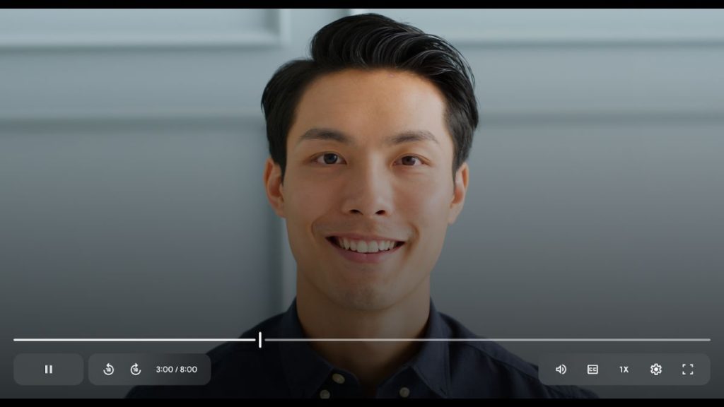 Google Drive video player