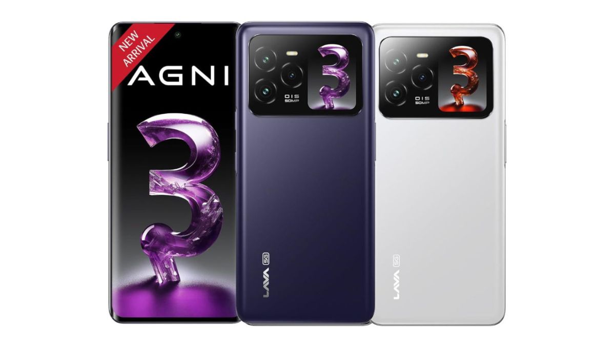 Lava Agni 3 5G with 6.78-inch 120Hz Display and 1.74-inch secondary display launched in India