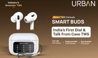 URBAN Smart Buds with HD Display, On-Case Calling, and ANC Launched