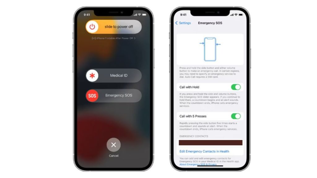Turn Off Emergency SOS on an iPhone