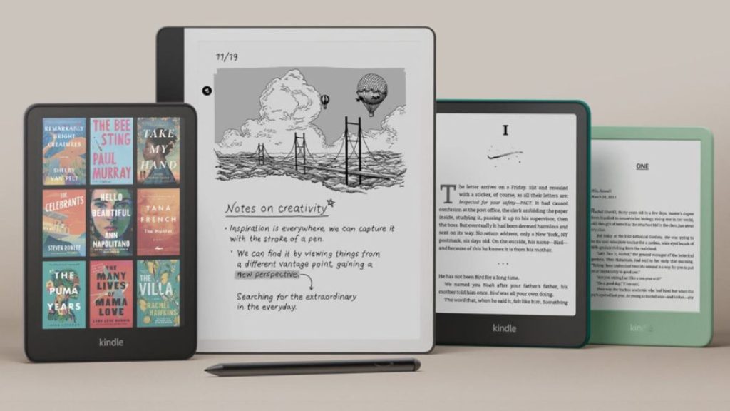 New Kindle devices