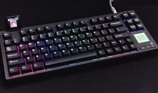 Epomaker RT80 review: A 75% Keyboard with a Touchscreen Twist