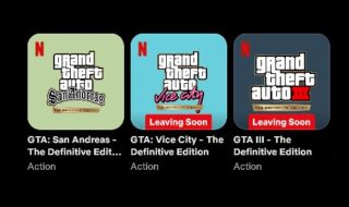 GTA III and Vice City Set to Exit Netflix Games Catalog This December