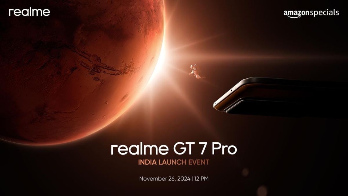 Realme GT 7 Pro Set to Launch in India on November 26