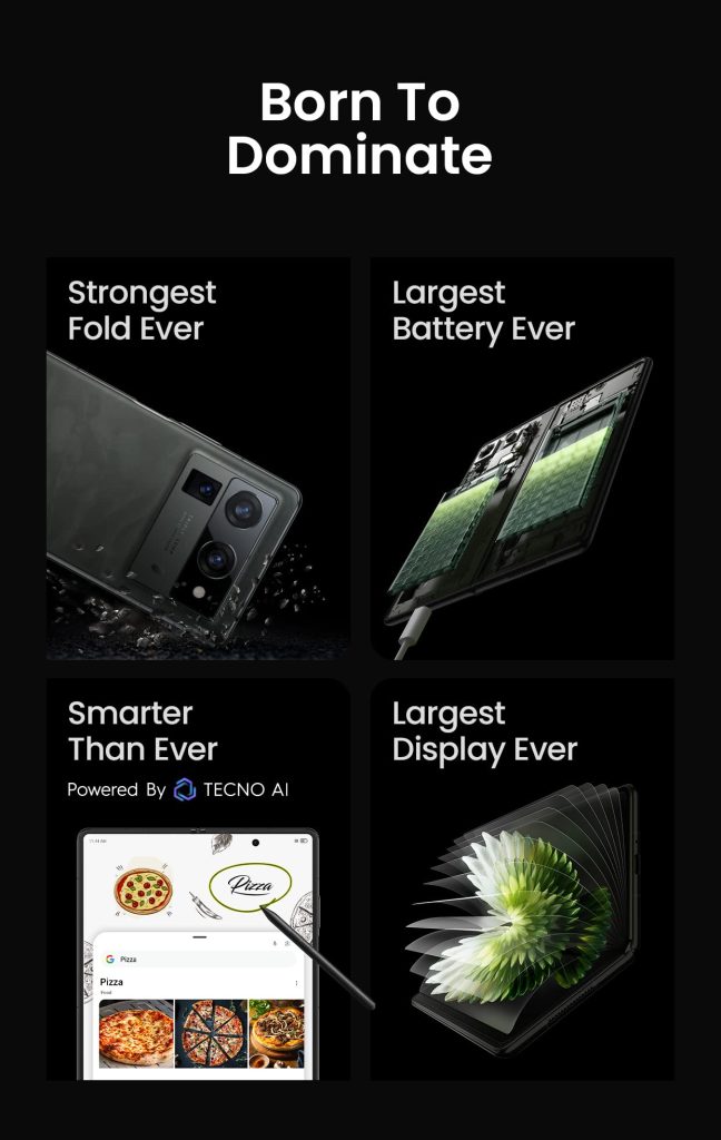 TECNO PHANTOM V Fold2 and V Flip2