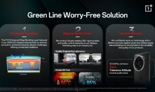 OnePlus Announces Lifetime Warranty to Address Green Line Display Issues