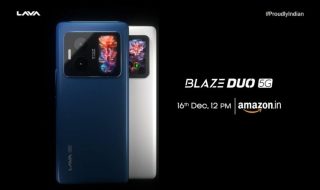 Lava Blaze Duo 5G with Dual Displays Launching In India on December 16