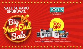Lotus Electronics Unveils Big Year-End Sale: Massive Discounts and Special Bank Offers