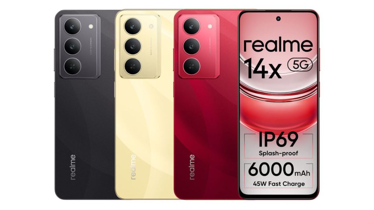Realme 14X 5G with 6.67-inch 120Hz display, IP68 + IP69 ratings, 6000mAh battery launched in India starting at Rs. 14,999
