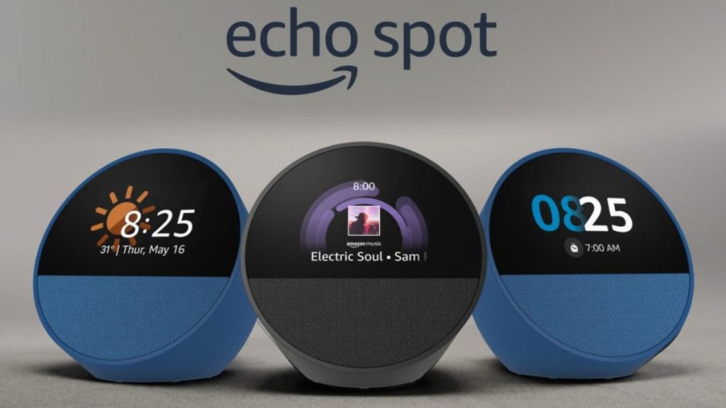 Echo Spot Smart Alarm Clock