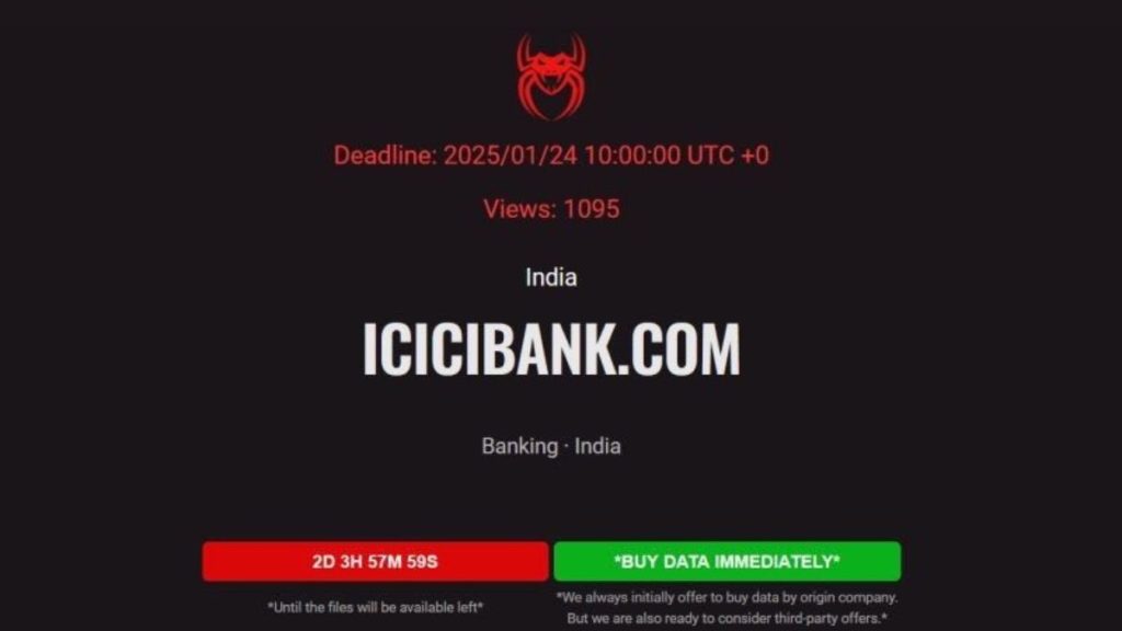 ICICI Bank Data Breach