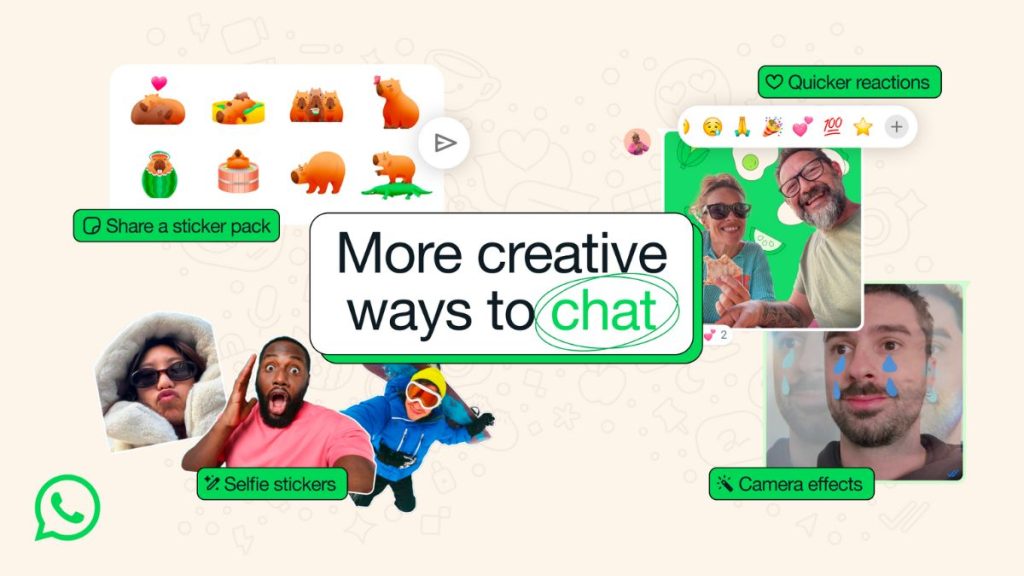 WhatsApp makes it easier to react to messages