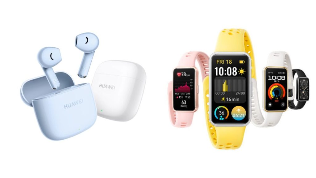 HUAWEI Band9 and FreeBuds SE2