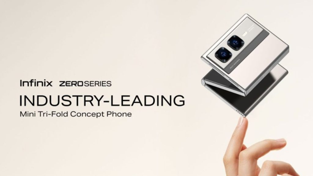 Infinix ZERO Series Mini tri-fold concept phone