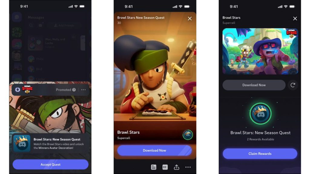 Discord Video ads mobile