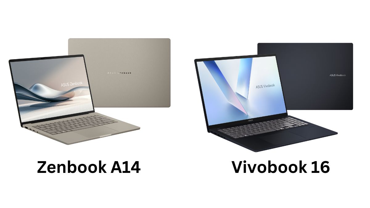ASUS and Qualcomm Unveil Next-Gen AI Laptops: Zenbook A14 and Vivobook 16