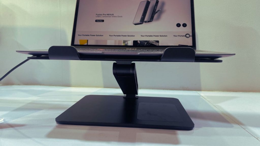 Alogic Elite Power Laptop Stand with Wireless Charger