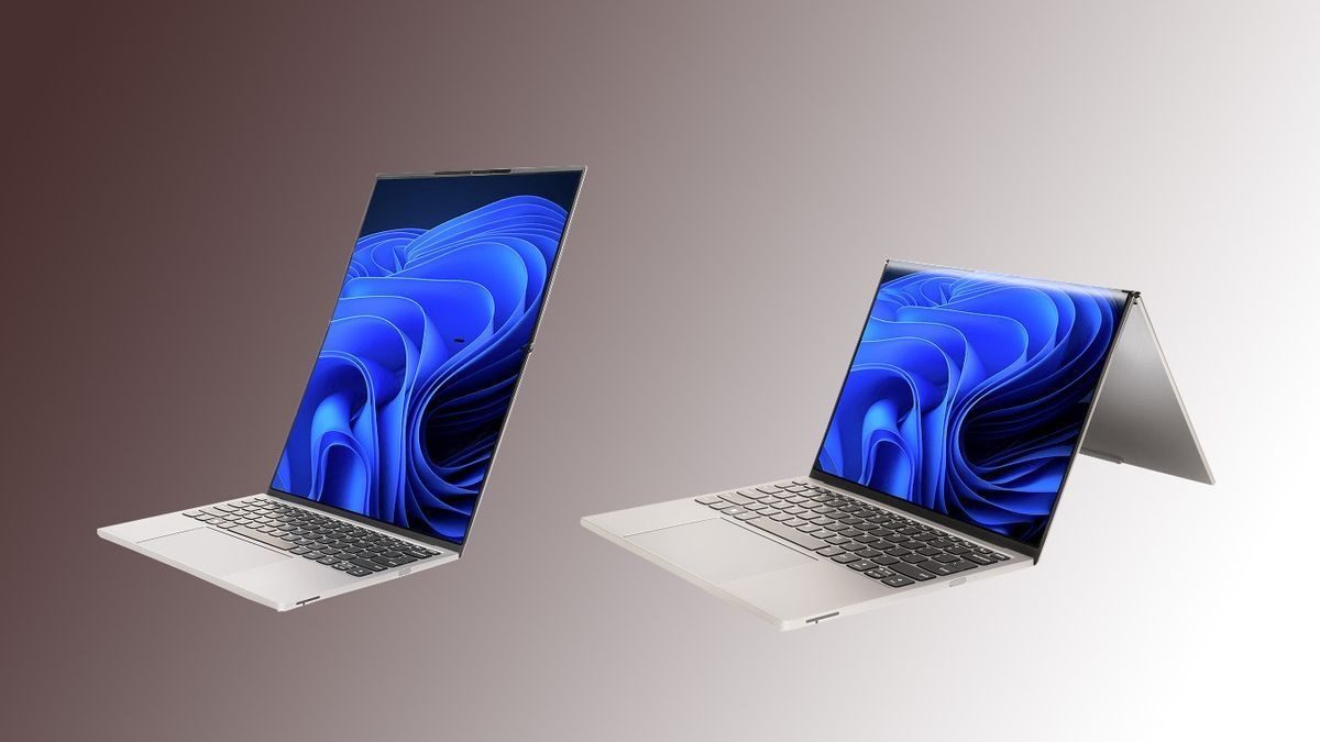 Lenovo Unveils ThinkBook Flip AI PC Concept at MWC 2025